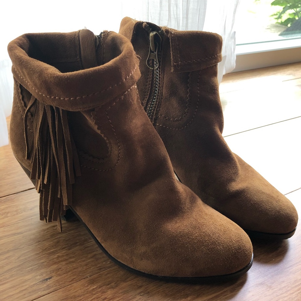 Sam Edelman Fringe booties
